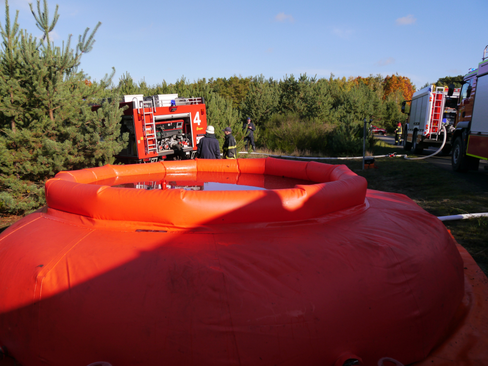 Katastrophenschutzübung Feuerfront 2023
