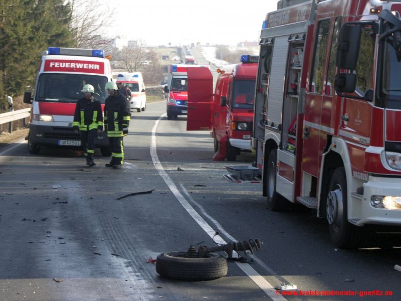 VKU B115 aus Richtung Kodersdorf in Richtung Görlitz 
