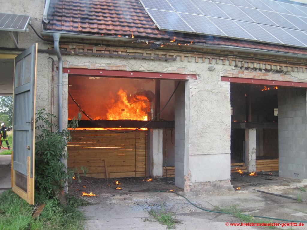 Brennt Heizungsanlage in Klein Krauscha