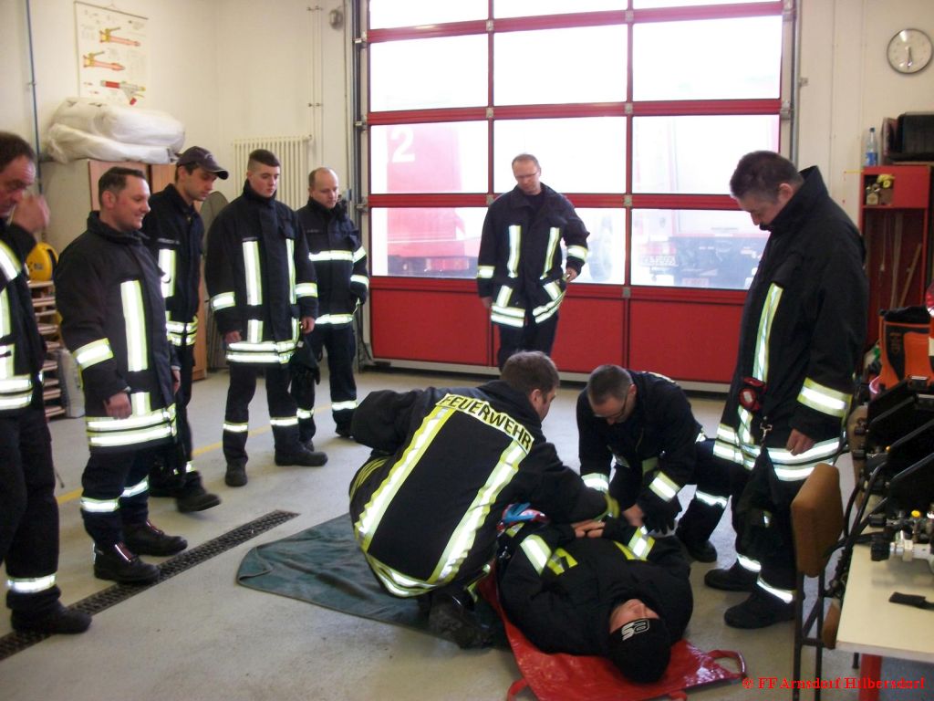 Atemschutznotfalltraining bei der FF Arnsdorf/Hilbersdorf